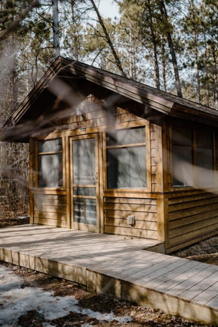 The Bluebird Cabin at Afton State Park