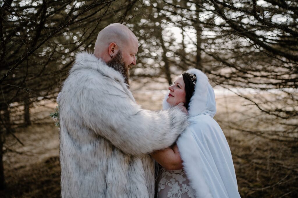 A spring solstice elopement in Afton State Park, Minnesota.